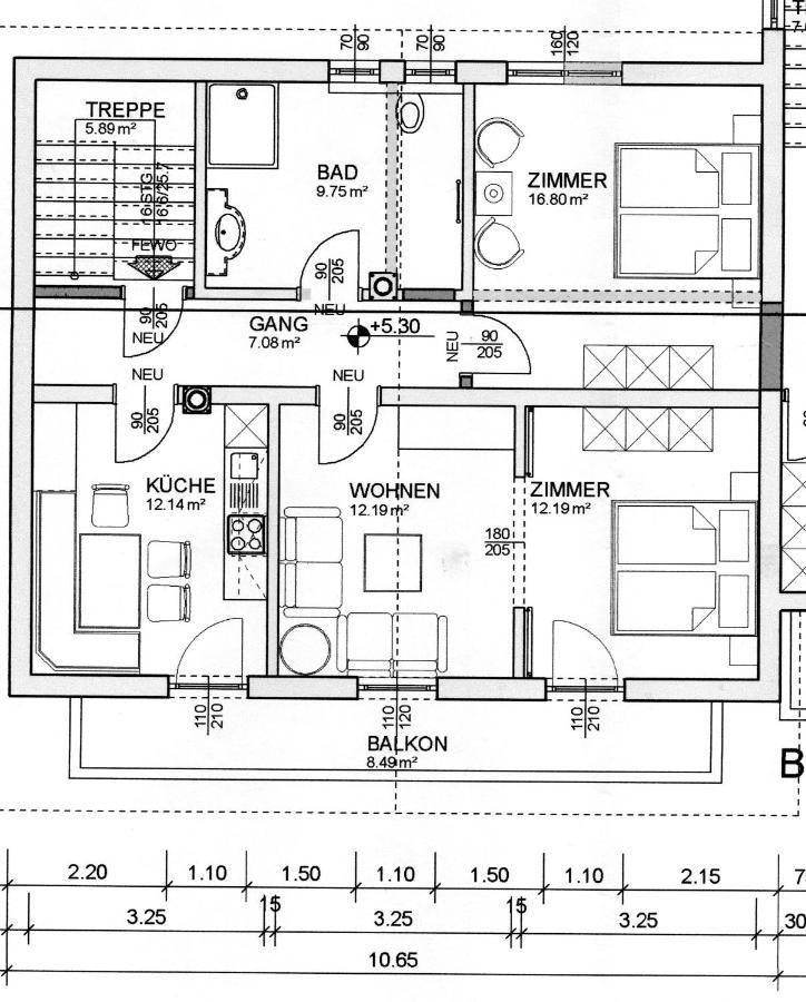 Appartement Birkheim เอิทซ์ ภายนอก รูปภาพ
